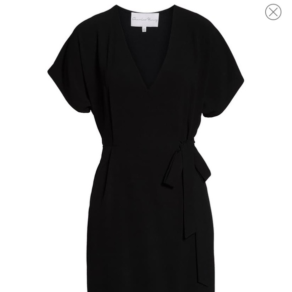 NWOT CHARLES HENRY Wrap Dress - Picture 3 of 5